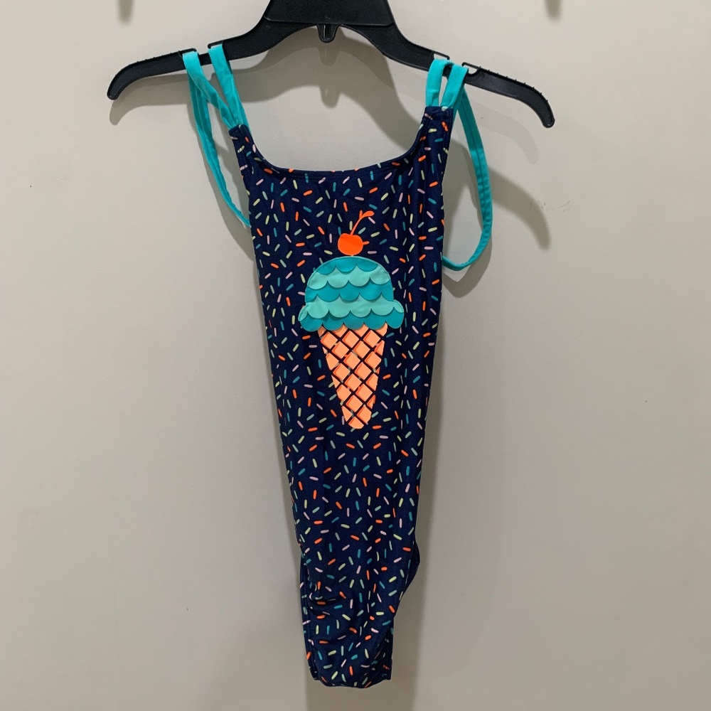 One-Piece Ice Cream Swim Suit